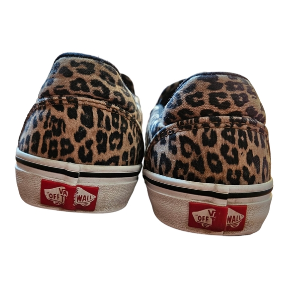Vans Slip On - DX Deluxe Cheetah - Black / Brown - Women’s 8.5 - Picture 3 of 5